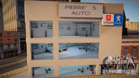 Pierre Auto (Peugeot-Citroen Dealer) для GTA San Andreas