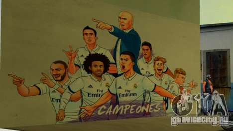Real Madrid Wallpaper v1 для GTA Vice City