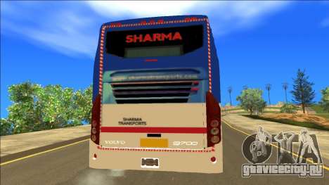 SHARAMA Volvo 9700 Bus Mod для GTA San Andreas
