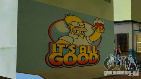 Homer Wall для GTA Vice City