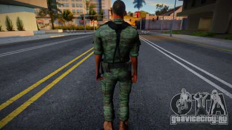 Солдат бронетанковых войск Мексики для GTA San Andreas