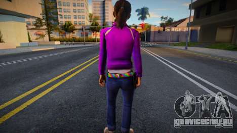 Зои (Purple) из Left 4 Dead для GTA San Andreas