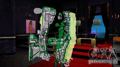Новые текстуры особняка Диаса для GTA Vice City