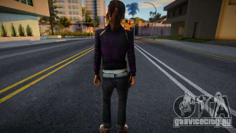 Зои (Black & Purple) из Left 4 Dead для GTA San Andreas