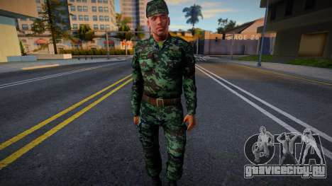 Сухопутный военный Мексики v3 для GTA San Andreas