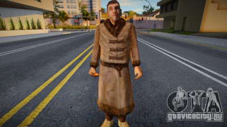 Мужчина в пальто из средневековья для GTA San Andreas