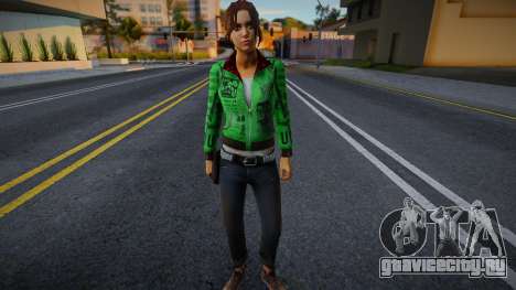 Зои (Green) из Left 4 Dead для GTA San Andreas
