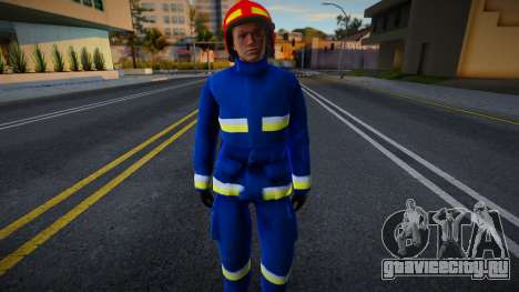 Пожарный для GTA San Andreas