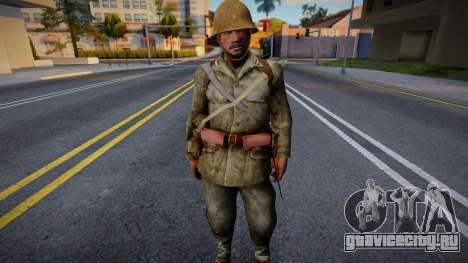 Японский солдат v2 для GTA San Andreas