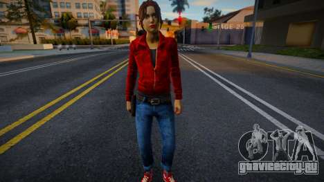 Зои (Red) из Left 4 Dead для GTA San Andreas