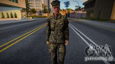 Солдат из Военно-морского флота Мексики v1 для GTA San Andreas