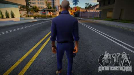 Луис из Left 4 Dead (Коп) v2 для GTA San Andreas
