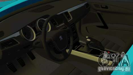 Peugeot 508 HDi 2011 для GTA Vice City