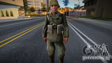 Солдат вермахта V4 для GTA San Andreas