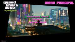 Vice City Cyberpunk 2077 Menu Mod для GTA Vice City