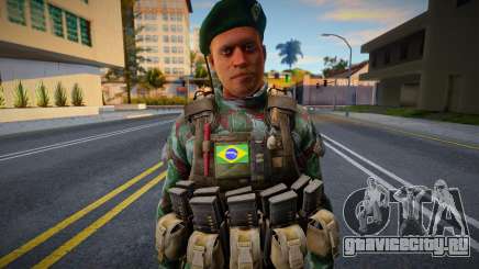 Солдат Сухопутных войск Бразилии для GTA San Andreas
