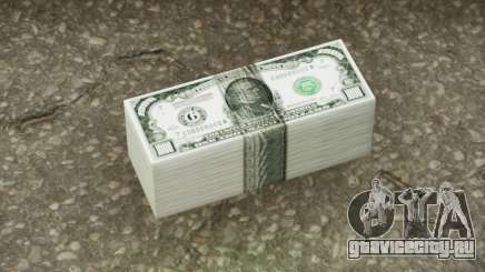 Realistic Banknote USD 1000 для GTA San Andreas Definitive Edition