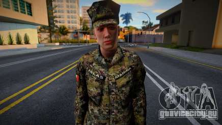 Солдат из Военно-морского флота Мексики v1 для GTA San Andreas