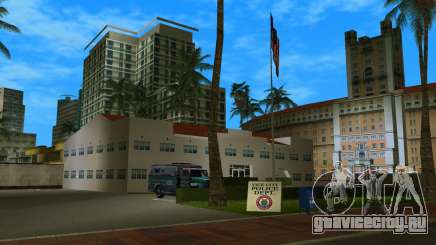 Brown Brick Police Station для GTA Vice City