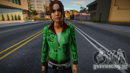 Зои (Green) из Left 4 Dead для GTA San Andreas