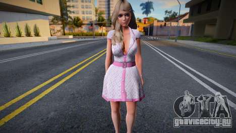 DOAXVV Amy - Clinic Dress Louis Vuitton для GTA San Andreas
