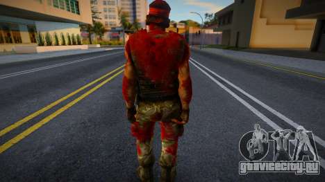 Guerilla (Zombie) из Counter-Strike Source для GTA San Andreas