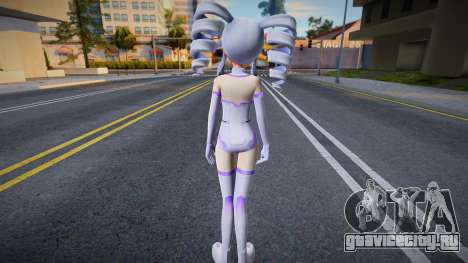 Lilac Black Sister (Custom Neptunia Skin) для GTA San Andreas