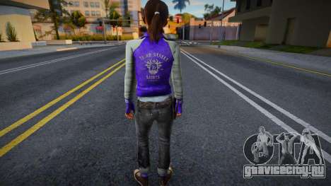 Зои (Street Saints Coat) из Left 4 Dead для GTA San Andreas