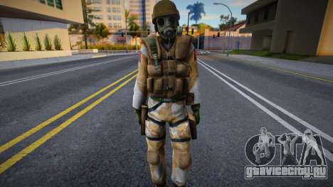 SAS (British Desert Dpm) из Counter-Strike Sourc для GTA San Andreas