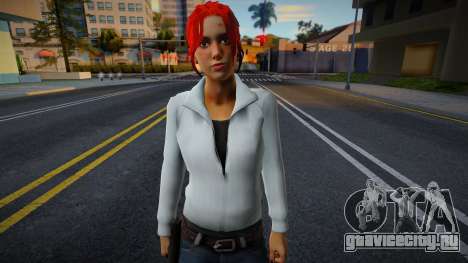 Зои (Ginger & Freckles) из Left 4 Dead для GTA San Andreas