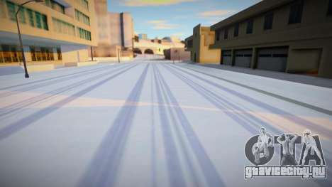 Зимние текстуры для слабых PC для GTA San Andreas