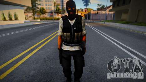 Phenix (New shirt) из Counter-Strike Source для GTA San Andreas
