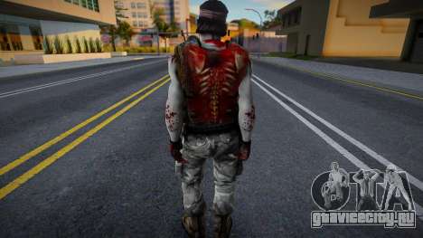 Guerilla (Zombie V2) из Counter-Strike Source для GTA San Andreas