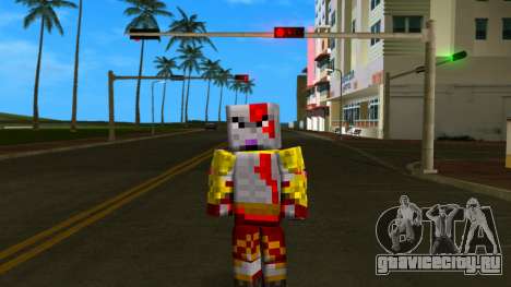 Steve Body Kratos 2 для GTA Vice City