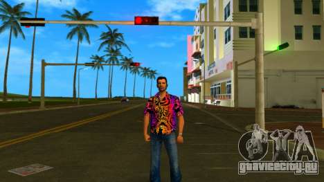 Рубашка с узорами v14 для GTA Vice City