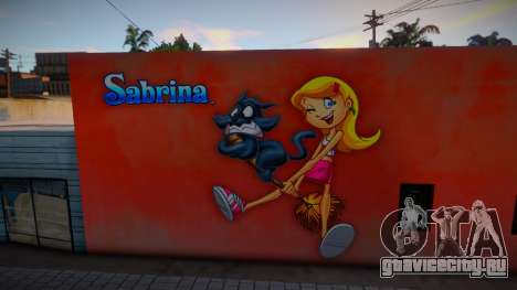 Sabrina and Salem Wall v1 для GTA San Andreas