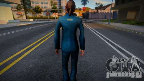 FeMale Citizen from Half-Life 2 v2 для GTA San Andreas