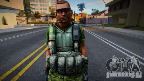 Солдат из NSAR V4 для GTA San Andreas