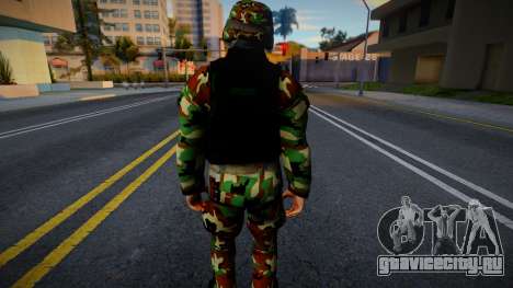 Soldado Camuflage Urbano для GTA San Andreas