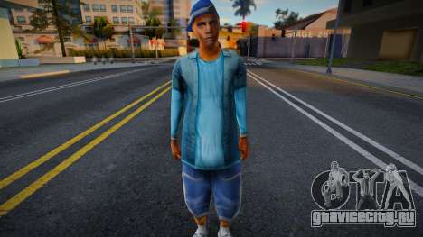Уличный гангстер из игры Crime Life Gang Wars v1 для GTA San Andreas