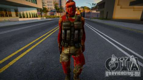 Guerilla (Zombie) из Counter-Strike Source для GTA San Andreas