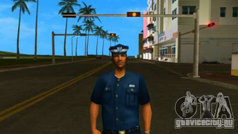 Томми в одежде охранника P.I.G для GTA Vice City