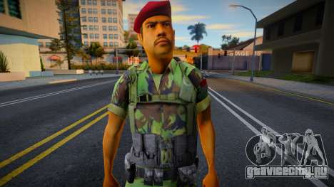 Индонезийский солдат Сил специального назначения для GTA San Andreas