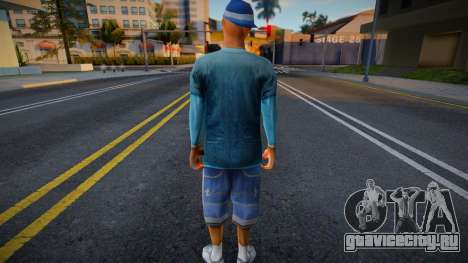 Уличный гангстер из игры Crime Life Gang Wars v1 для GTA San Andreas