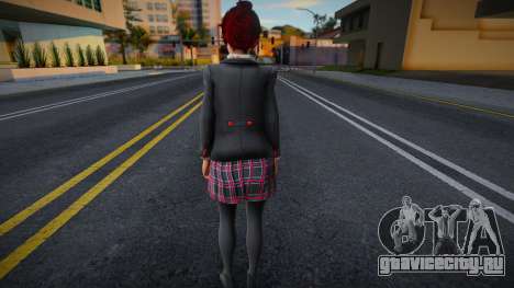 Kasumi WInter School Uniform для GTA San Andreas