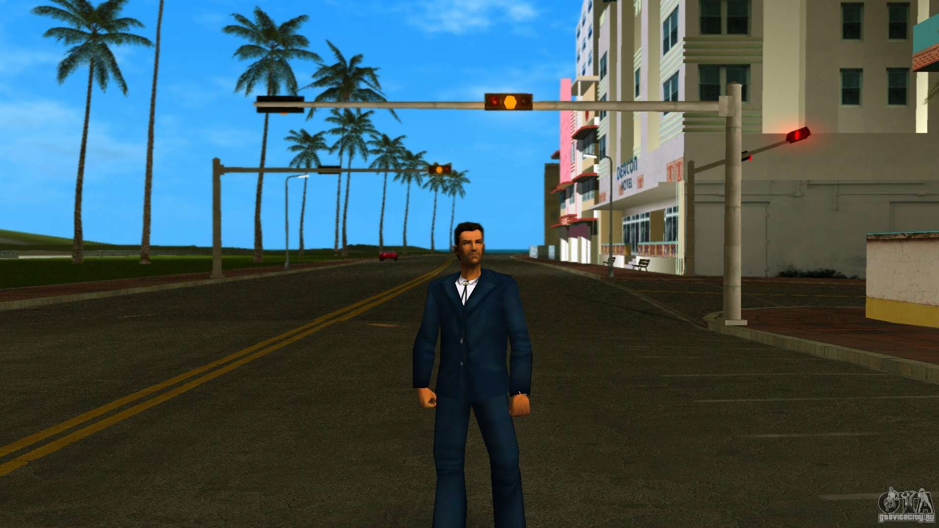 Томми в деловом костюме для GTA Vice City.