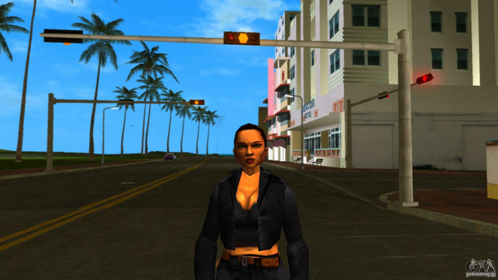 Неплохой скин - Catalina from GTA 3 для GTA Vice City. 