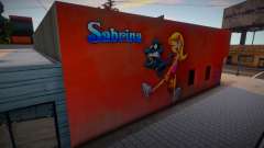 Sabrina and Salem Wall v1 для GTA San Andreas