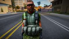 Солдат из NSAR V4 для GTA San Andreas