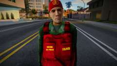 Бразильский солдат из Guardia del Pueblo V2 для GTA San Andreas